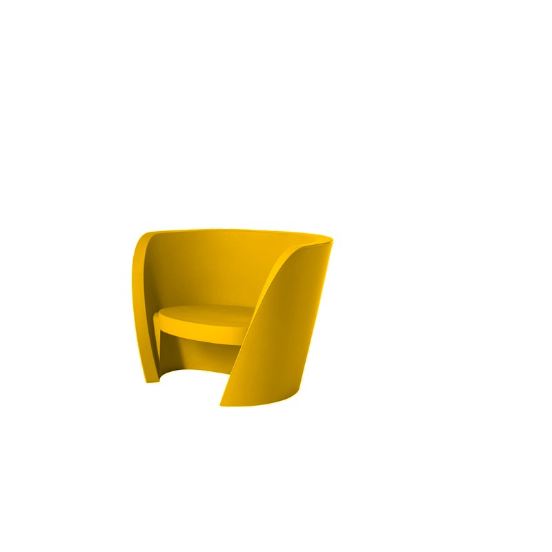Fauteuil DESIGN RAP - jaune