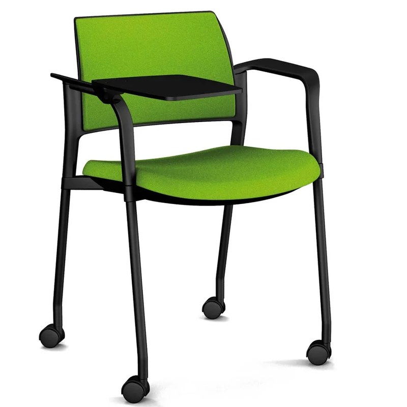 Fauteuil 4 pieds sur roulettes KYOS