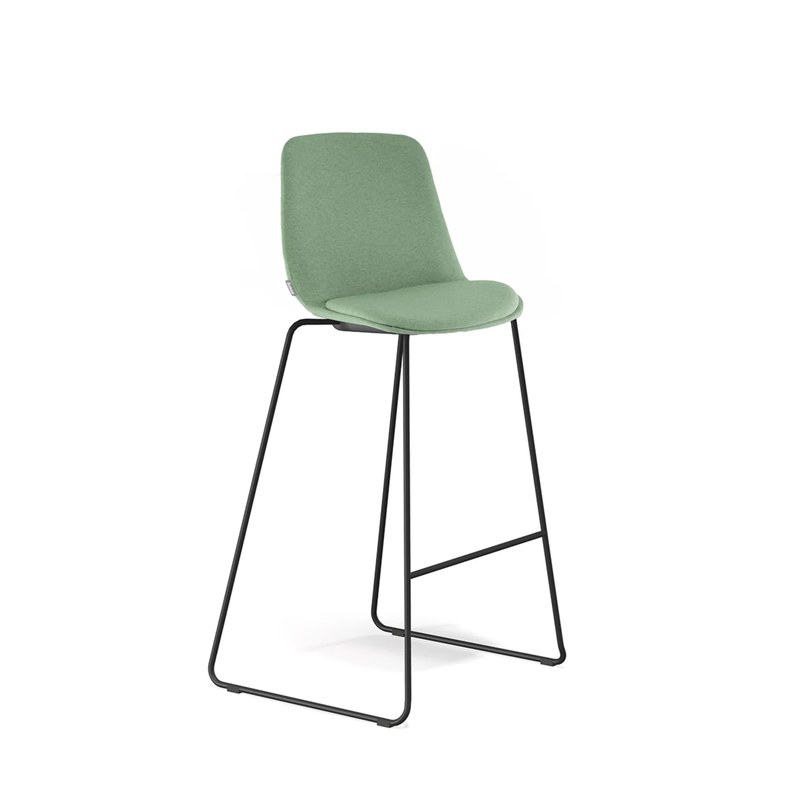 Chaise haute pieds métal LORIA