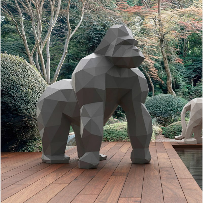 Statue gorille design XL SARU ORIGAMI - VONDOM