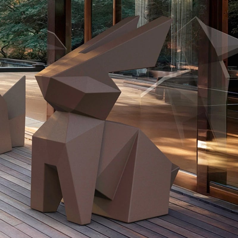 Statue Lapin XL Design USAGI ORIGAMI