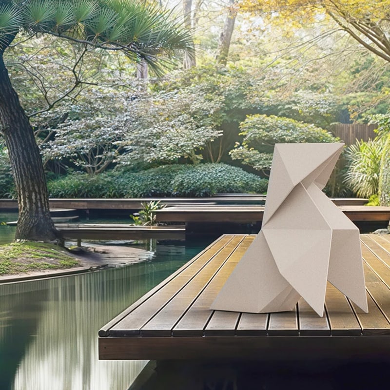 Statue Oiseau Design KOTORI ORIGAMI