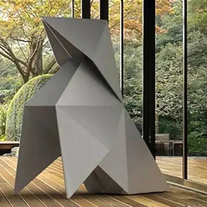 Statue Oiseau XL Design TORI ORIGAMI
