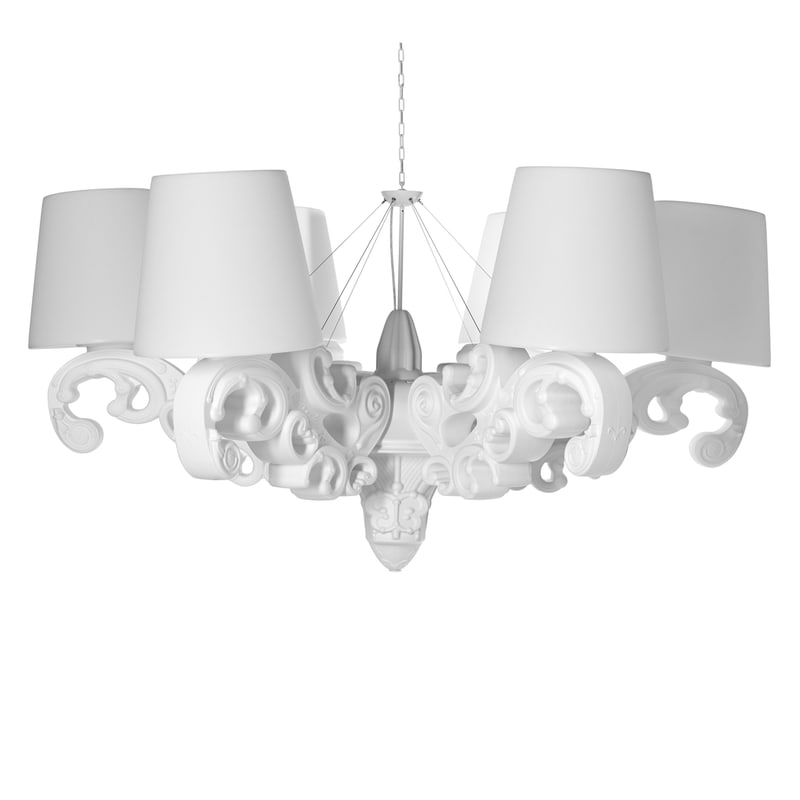 Suspension design CROWN OF LOVE - blanc