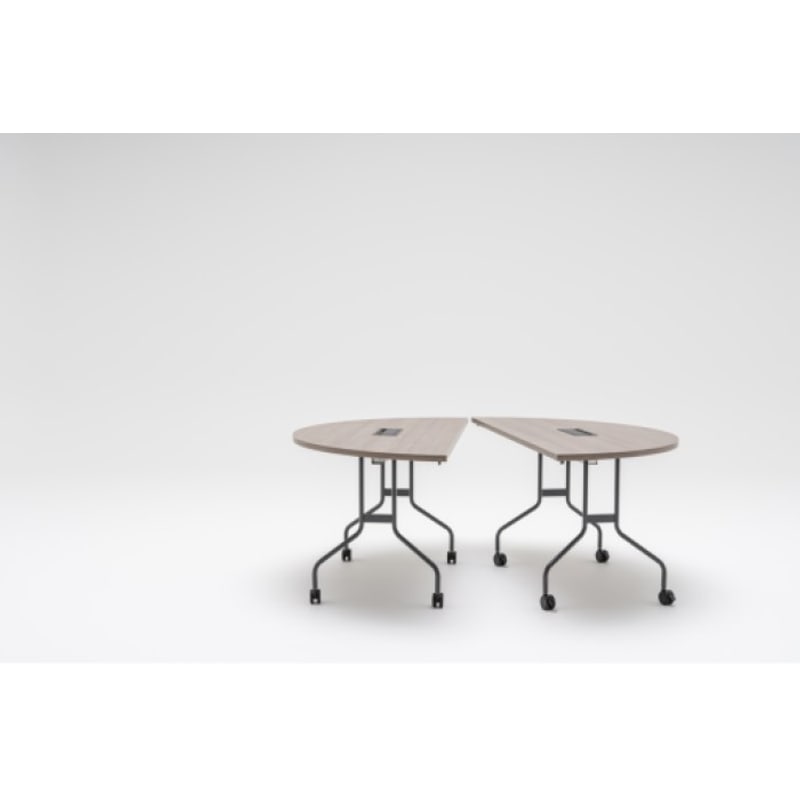 Table abattante demi lune P 80 cm EASY