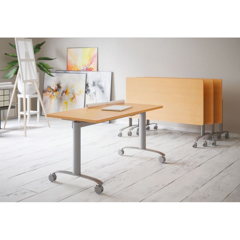 Table abattante sur roulettes SOLUTION