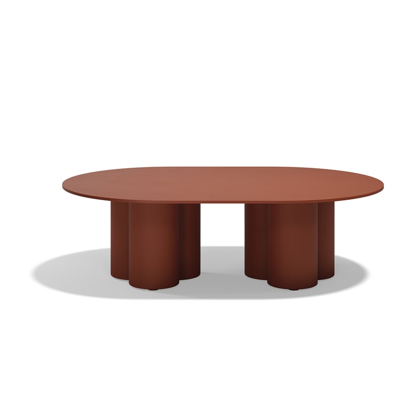 Table basse 120cm in & out MEL - argile
