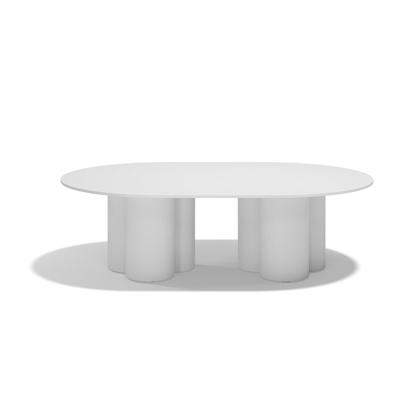 Table basse 120cm in & out MEL - blanc