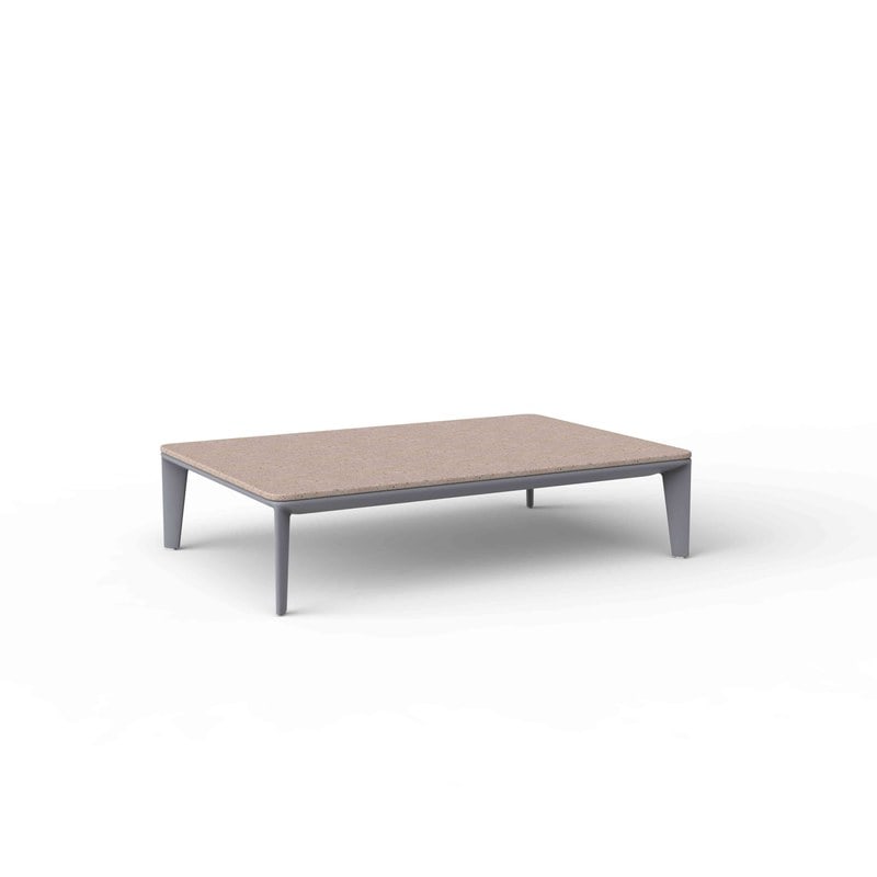 Table basse 120x80 PASADENA - gris
