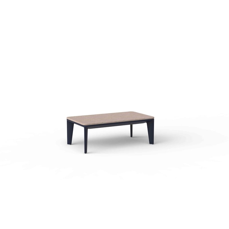 Table basse 80x45 PASADENA - bleu