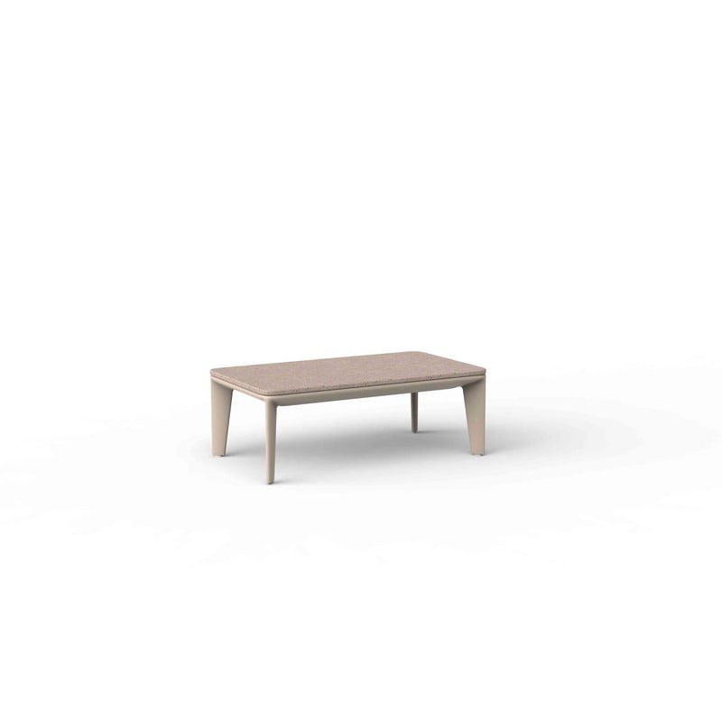 Table basse 80x45 PASADENA - crème