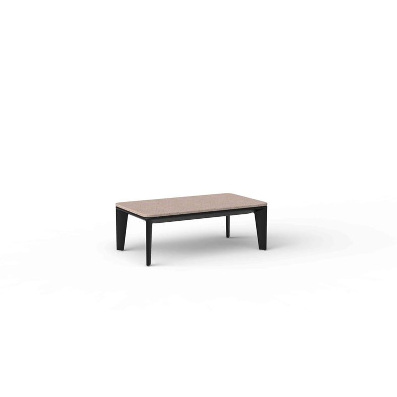 Table basse 80x45 PASADENA - noir