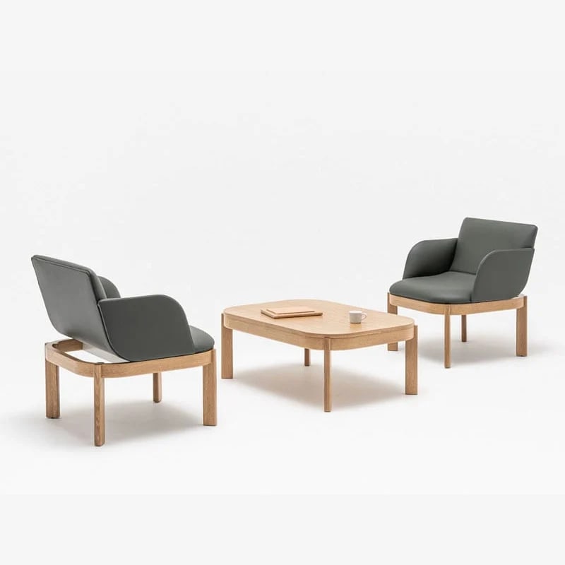 Table basse carrée design RAMP de MDD
