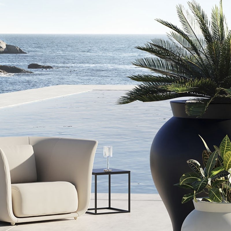 Table basse d'appoint SUAVE de VONDOM