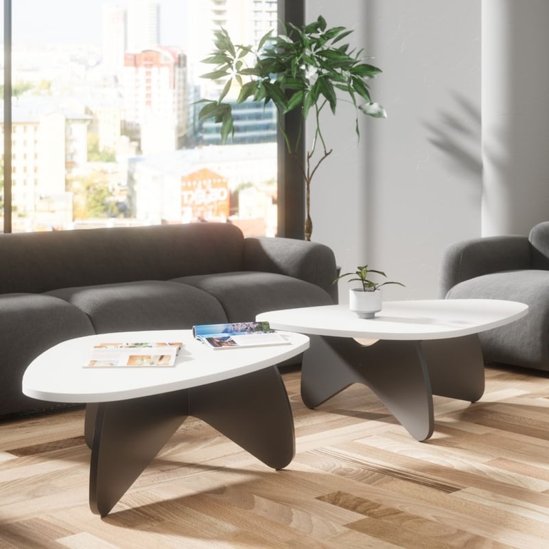 Table basse design GALET Buronomic