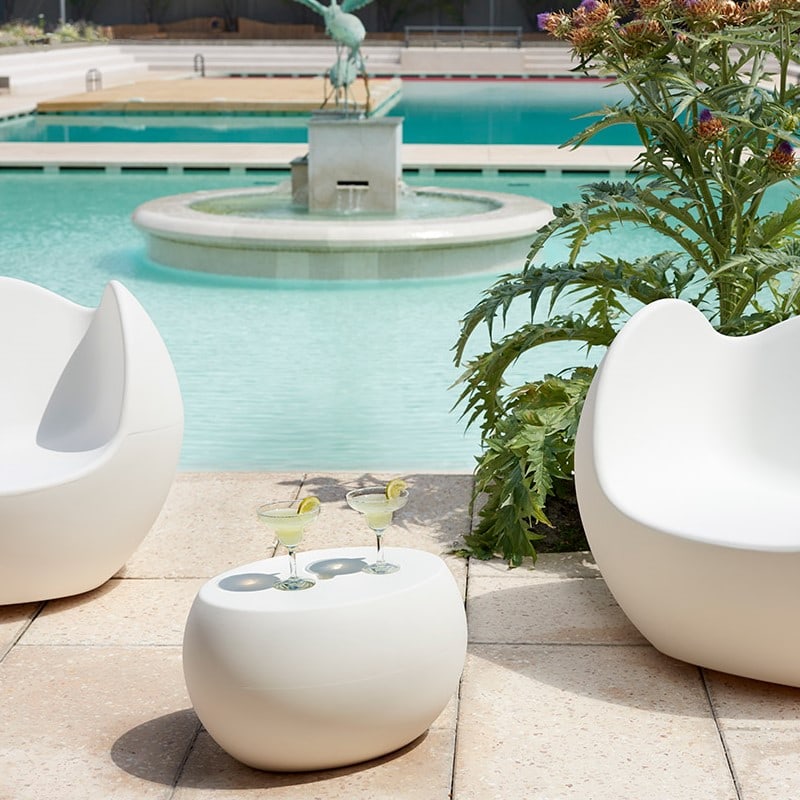 Table basse design in & out BLOS de SLIDE