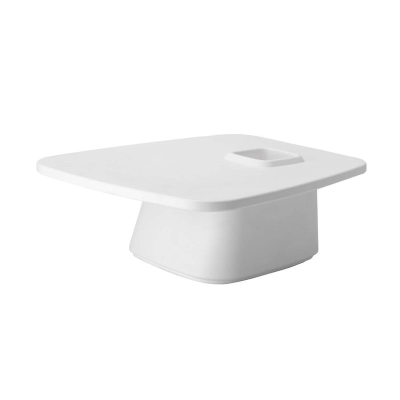 Table basse design in & out NOMA - blanc