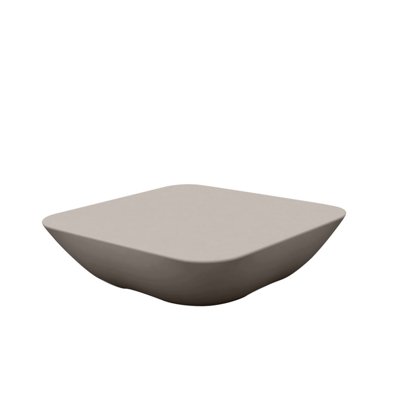 Table basse design PILLOW - tortora