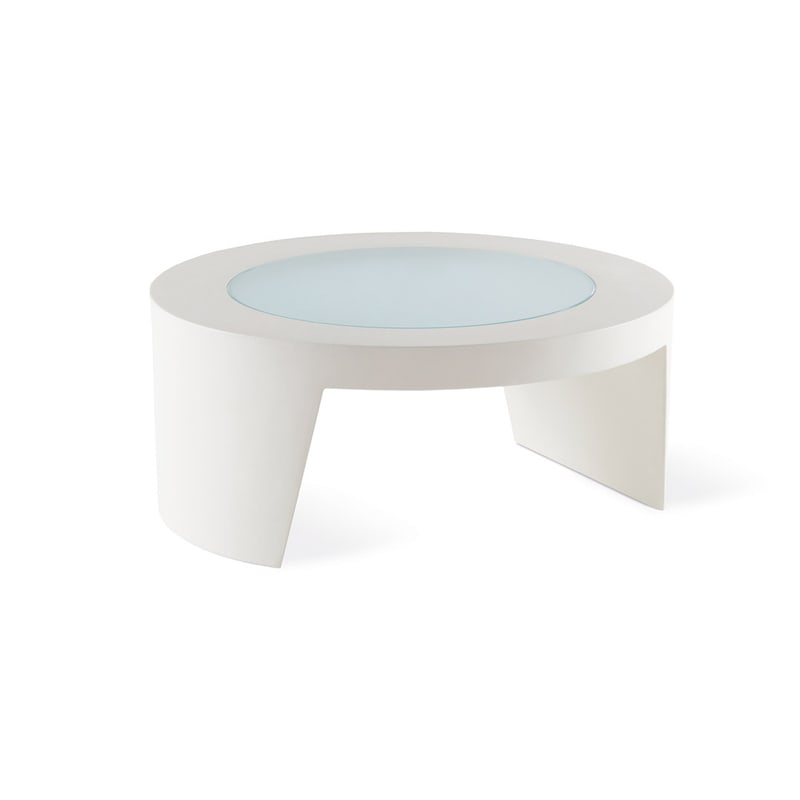 Table basse design TAO - blanc