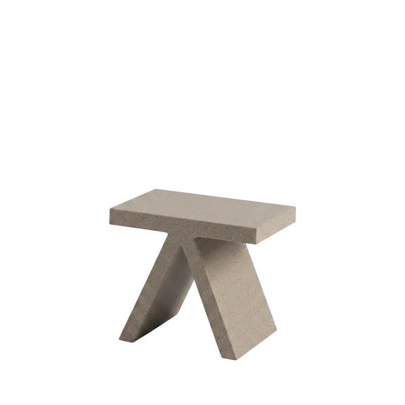 Table basse design TOY - beige amande