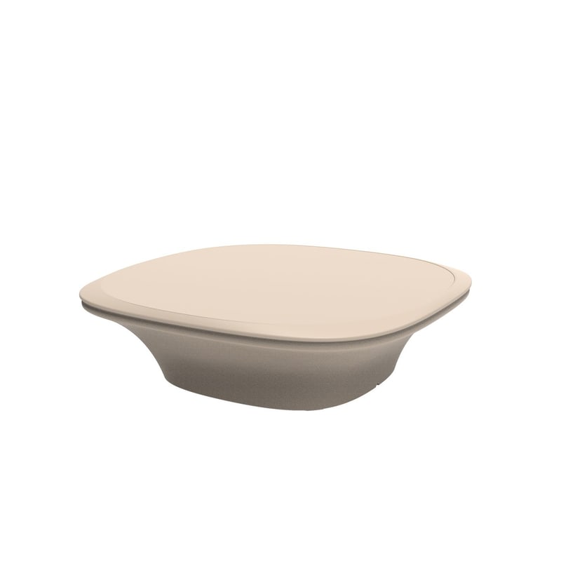 Table basse design UFO - crème