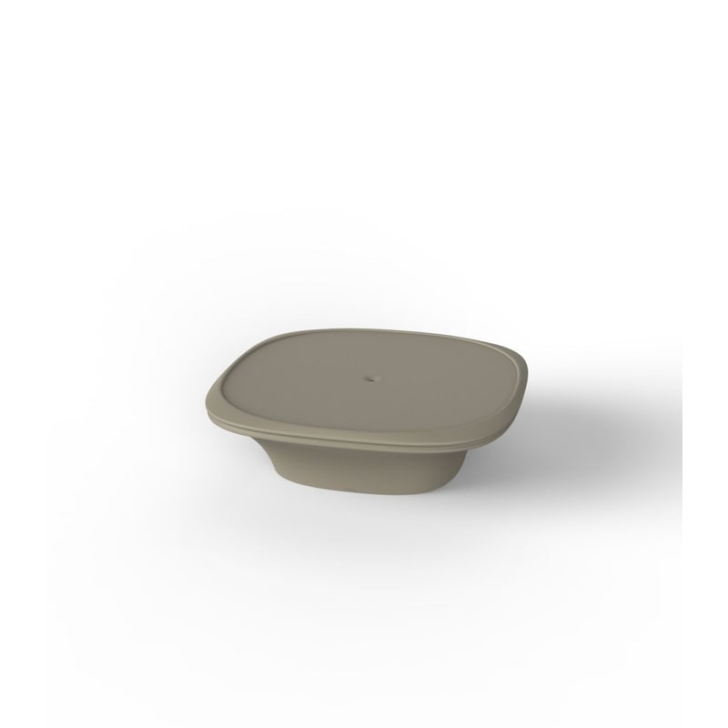 Table basse design UFO - écru