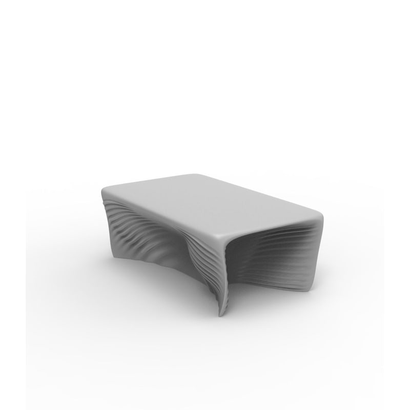 Table basse in & out BIOPHILIA - gris