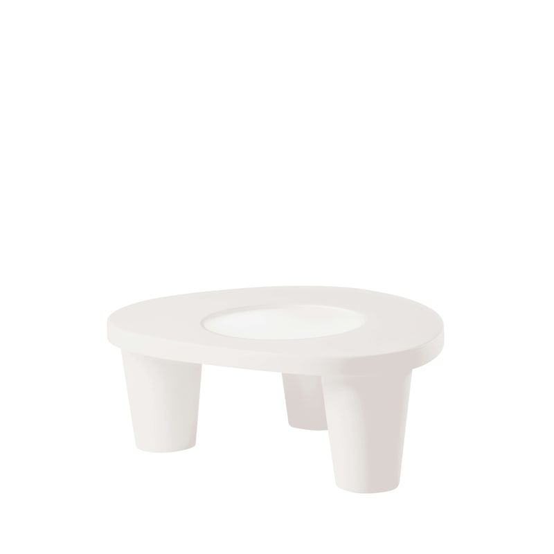 Table basse LOW LITA de SLIDE - blanc