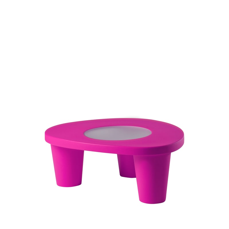 Table basse LOW LITA de SLIDE - fuschia