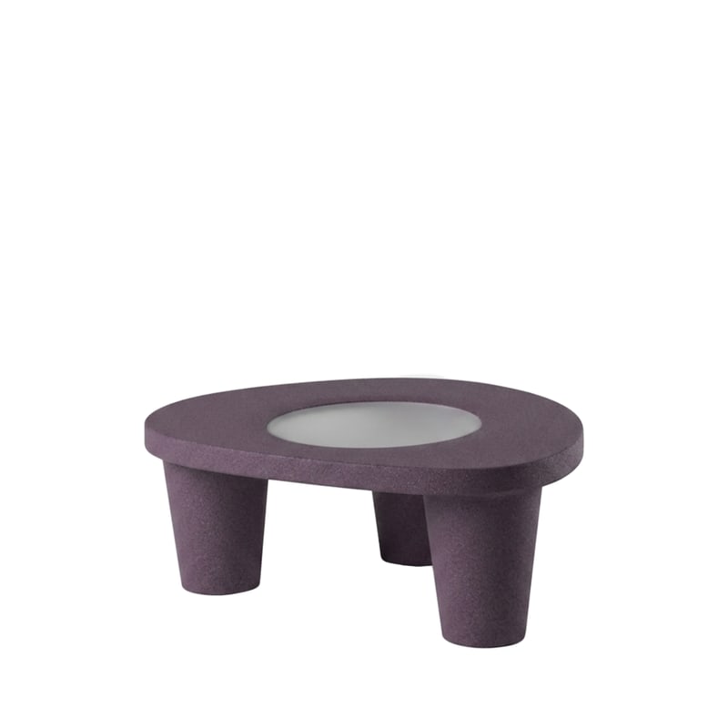 Table basse LOW LITA de SLIDE - violet iris