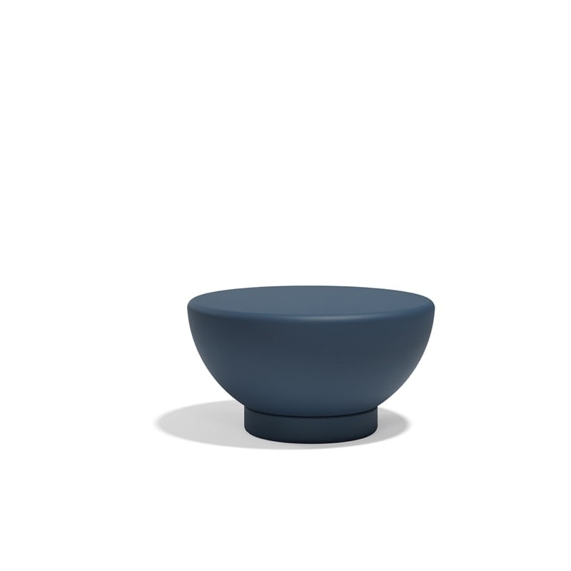 Table basse LUNA Ø60x33 - Bleu