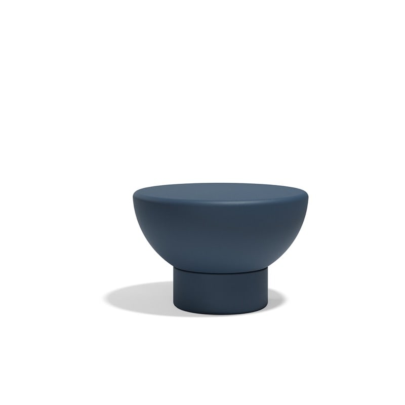 Table basse LUNA Ø60x40 - Bleu