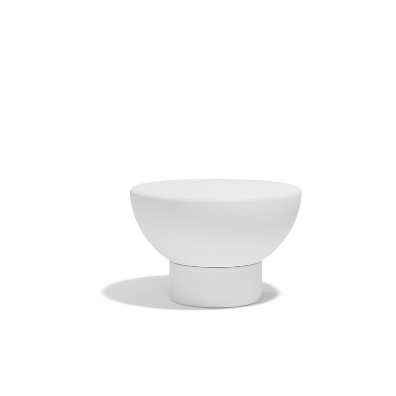Table basse LUNA Ø60x40 - Ice