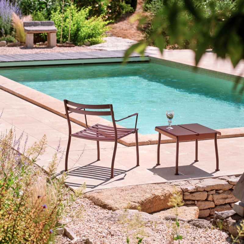 Table basse outdoor en métal FLANER - MDD