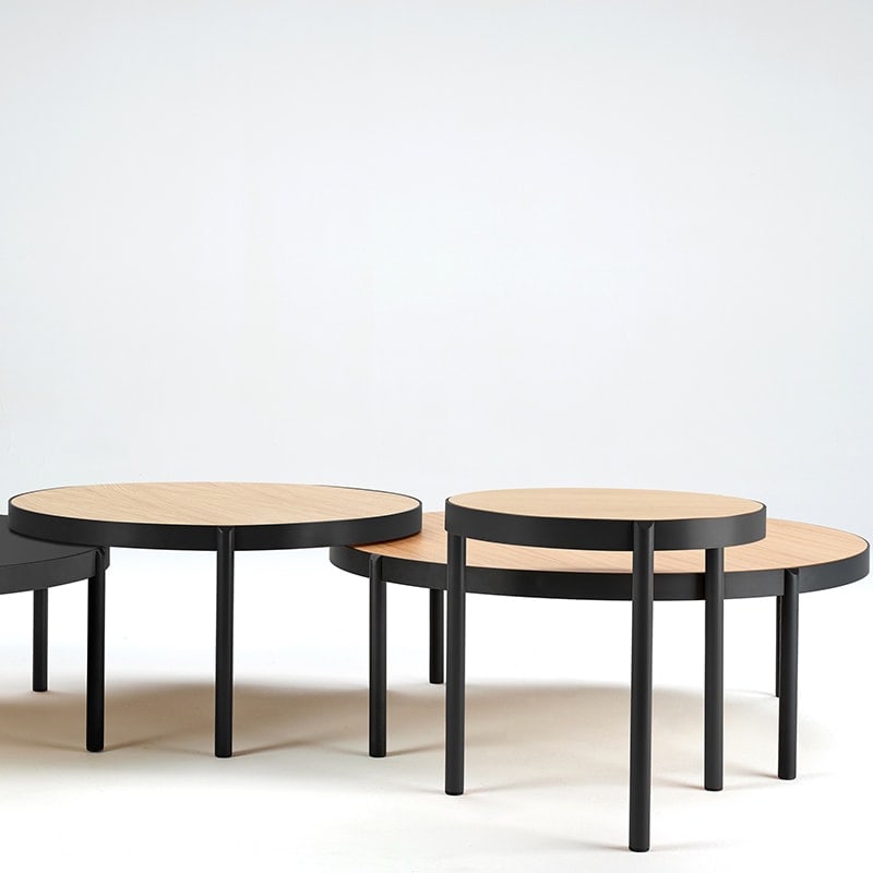 Table basse plateau en chêne MARINA