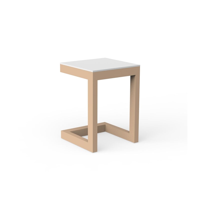 Table basse Posidonia en C - camel