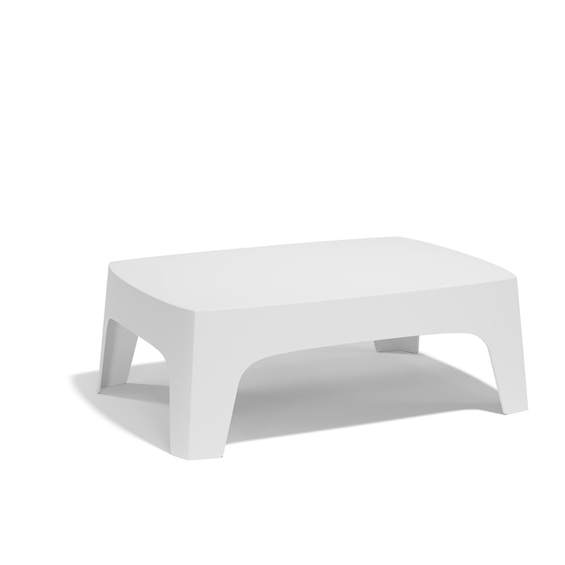 Table basse SOLID de VONDOM - blanc