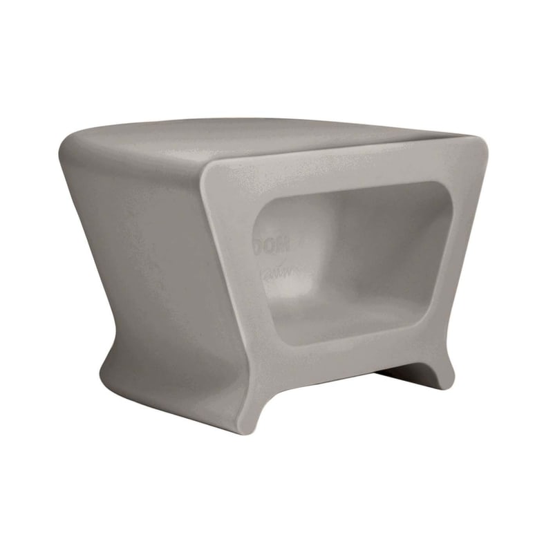 Table basse/Tabouret PAL - tortora