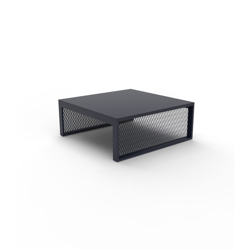 Table basse THE FACTORY 100 x 100 - bleu