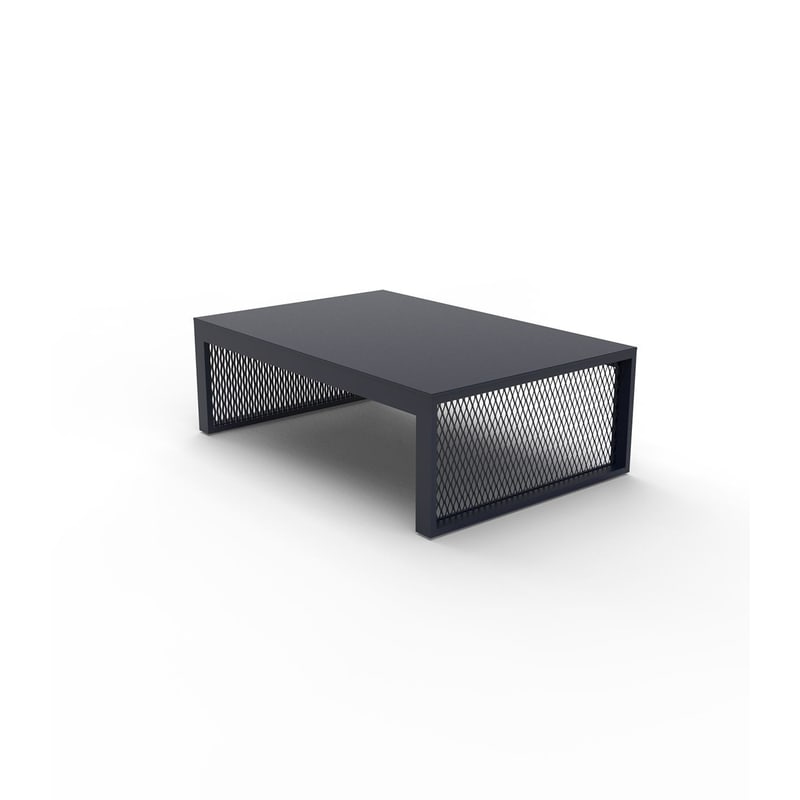 Table basse THE FACTORY 120 x 80 - bleu