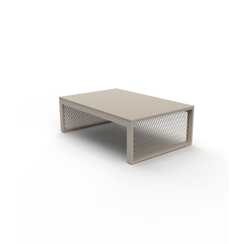 Table basse THE FACTORY 120 x 80 - creme