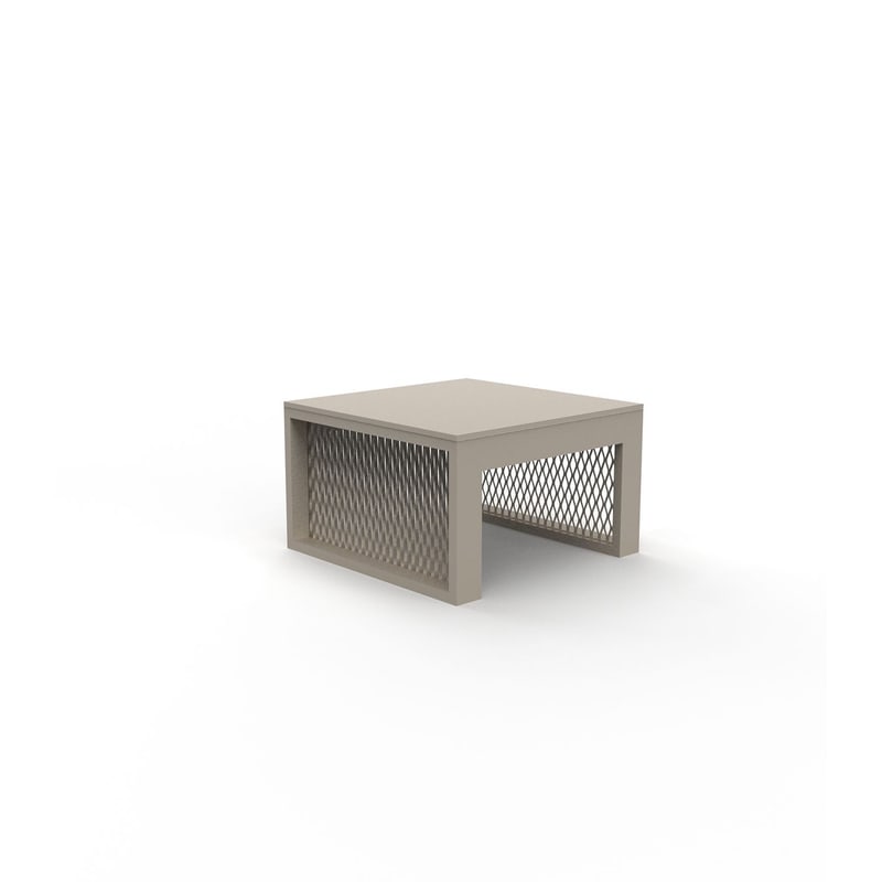 Table d'appoint THE FACTORY 50 x 50 - creme