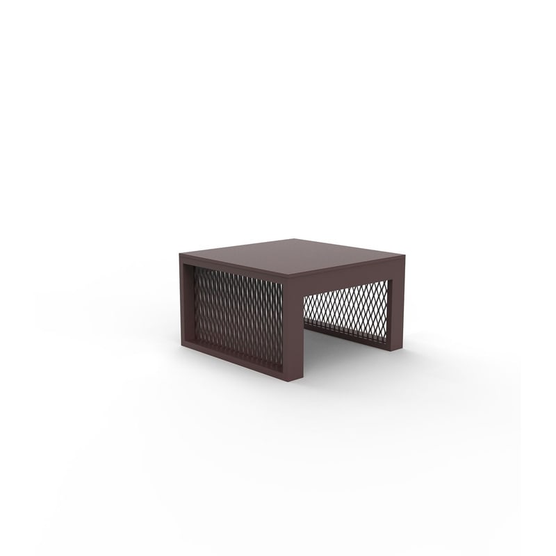 Table d'appoint THE FACTORY 50 x 50 - garnet