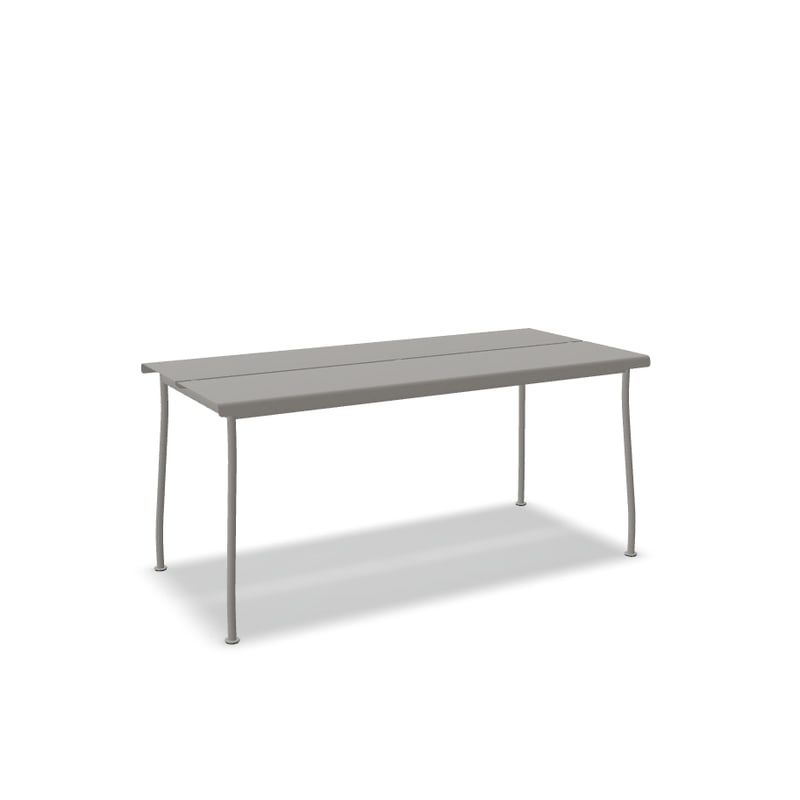 Table d'extérieur en métal FLANER - beige