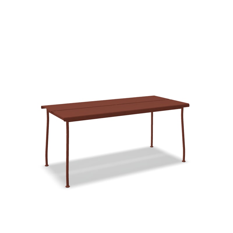 Table d'extérieur en métal FLANER - brique