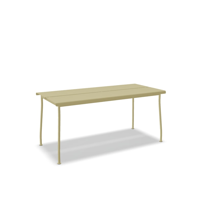 Table d'extérieur en métal FLANER - jaune