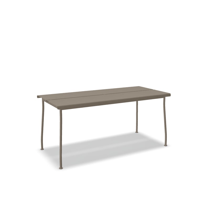 Table d'extérieur en métal FLANER - marron