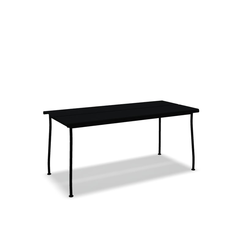 Table d'extérieur en métal FLANER - noir