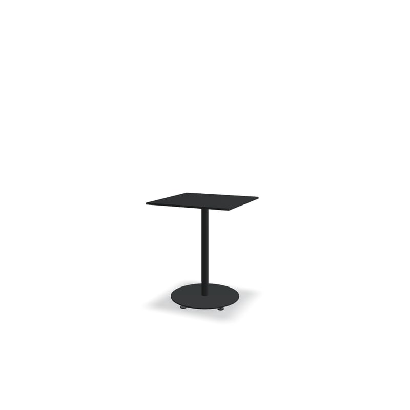 Table de café carrée 60x60 BOLT - anthracite