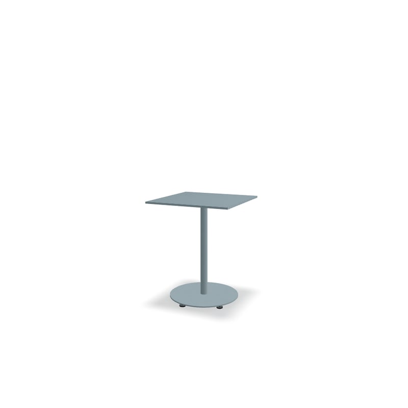 Table de café carrée 60x60 BOLT - bleu